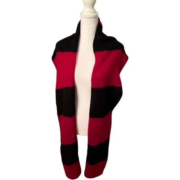 Hannah Rose Cashmere Striped Scarf - Picture 2 of 6